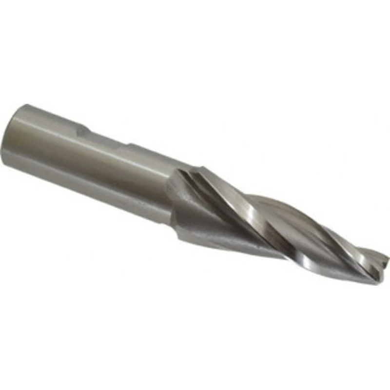 OSG 7 per Side 3/8 Small End Diam 2-1/4 LOC 3-Flute Cobalt Tapered Square End Mill Uncoated, 3/4 Shank Diam, 4-1/2 OA...